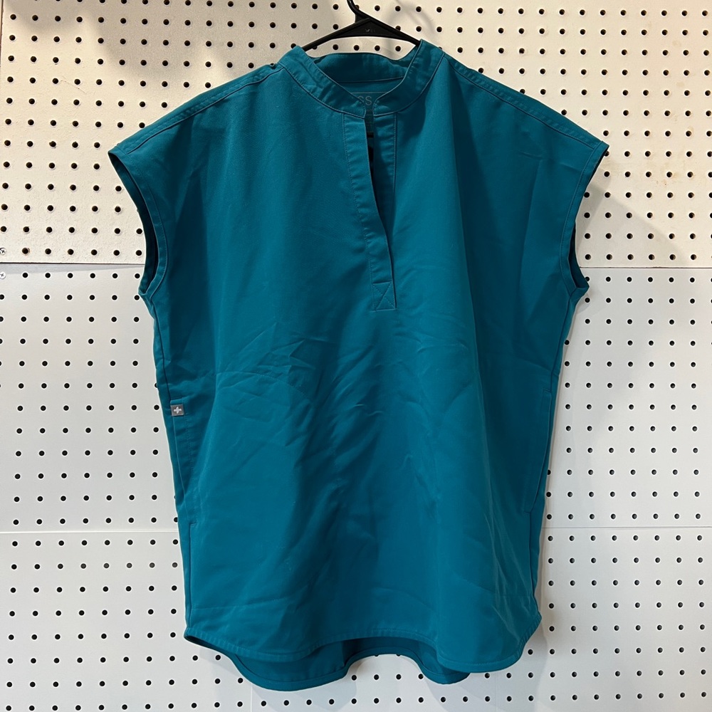 Figs Rafaela Pacific Blue Top